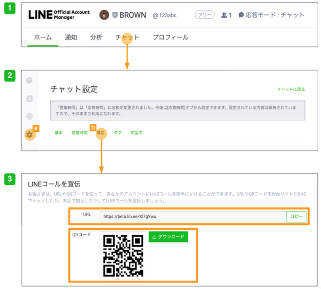 Line公式アカウント 旧 Line Lineコール Line For Business