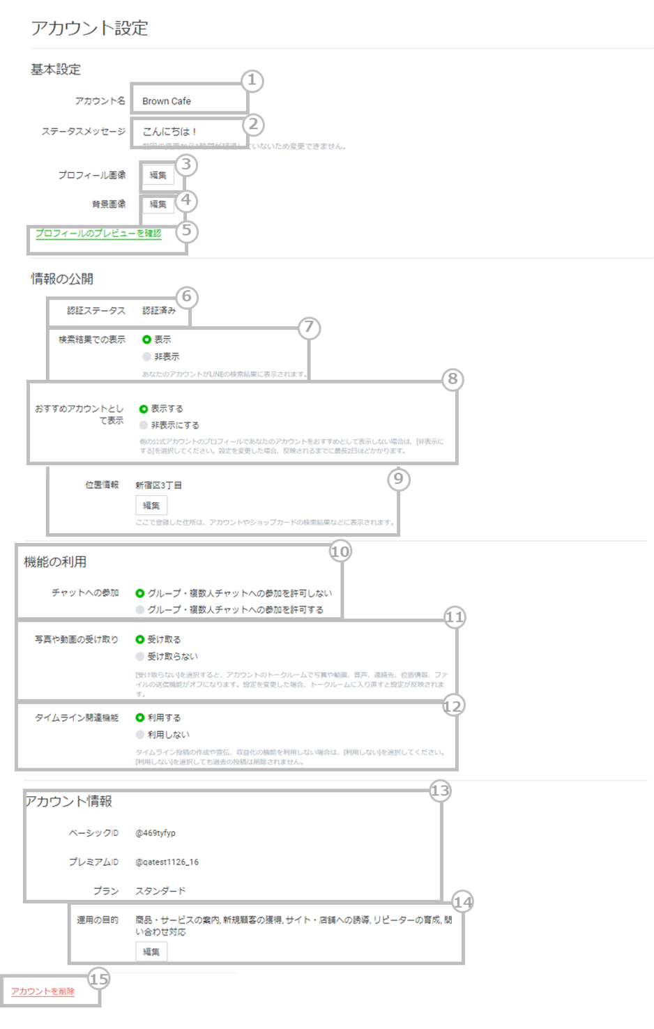 Line公式アカウント Line Official Account Manager アカウント設定マニュアル Line For Business Line公式アカウント Line Official Account Manager アカウント設定マニュアル Line For Business