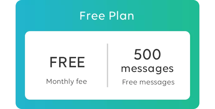 Start for Free, Only Pay for What You Use